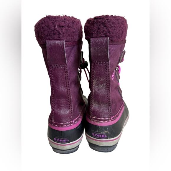Sorel Yoot Pac Nylon Youth waterproof boot size 1 - Picture 5 of 7